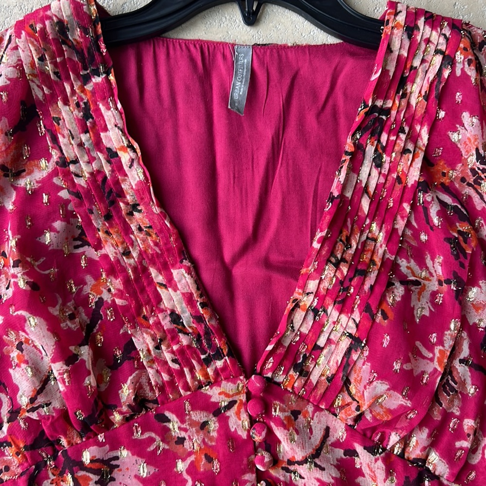 Urban Outfitters Floral Pattern Mini Dress